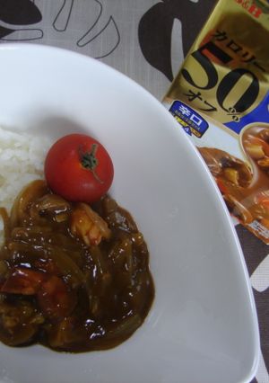 夜食にぴったり　カロリーオフカレー-レシピのメイン写真