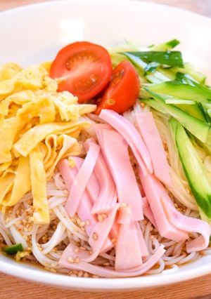 冷やし中華風そうめん-レシピのメイン写真