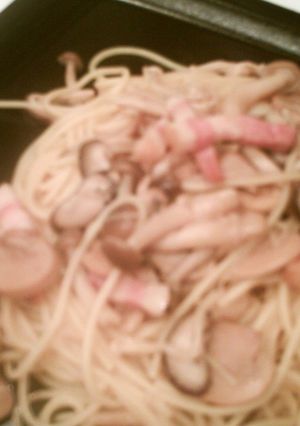 きのこたっぷり♪しょうゆバターパスタ-レシピのメイン写真