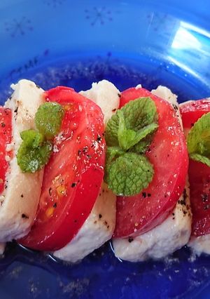 ♦塩麹豆腐のカプレーゼ風-レシピのメイン写真