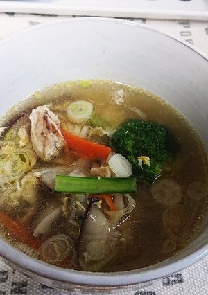 簡単！手羽先でだしをとるスープ-レシピのメイン写真