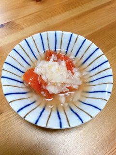 トマトと玉ねぎのさっぱり酢サラダ☆-レシピのメイン写真