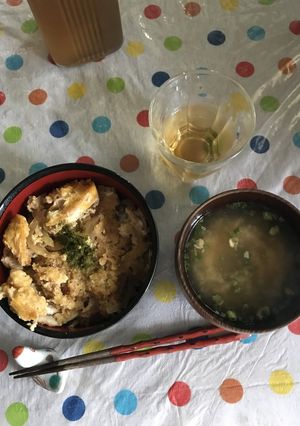 トースタークッカーで作る揚げないカツ丼-レシピのメイン写真