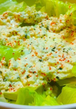 No2611豆腐ドレッシングサラダ-レシピのメイン写真