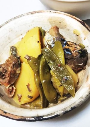 モロッコインゲン入り鯖じゃが-レシピのメイン写真