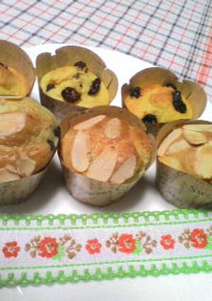 ホットケーキミックスで美味しいマフィン☆-レシピのメイン写真