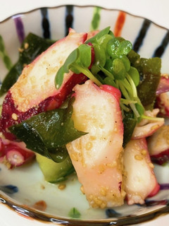 タコとワカメの酢の物-レシピのメイン写真