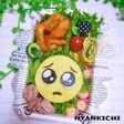 薄焼きたまごで ぴえん キャラ弁