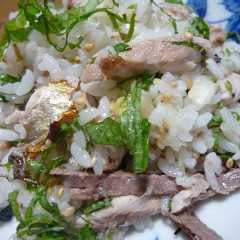 รูปของ 秋刀魚のまぜごはん♪