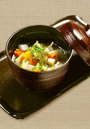 具だくさん！「ざくざく」ミネストローネ風-レシピのメイン写真