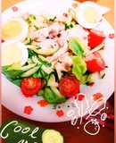 夏に食べたくなる 冷しゃぶサラダ