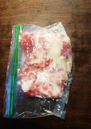 下味冷凍保存❷✿❀豚肉こま肉の塩麹漬け-レシピのメイン写真