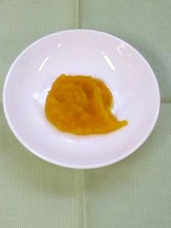 【離乳食初期】かぼちゃのペースト-レシピのメイン写真