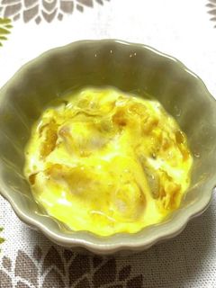 【離乳食中期】かぼちゃのヨーグルト和え-レシピのメイン写真