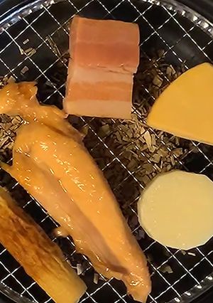 家のコンロで簡単に3ステップお手軽燻製-レシピのメイン写真