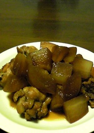 お酢でさっぱり手羽先と冬瓜の煮物-レシピのメイン写真