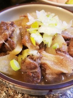 牛すじ煮★甘さ控えめにんにく醤油ver.-レシピのメイン写真