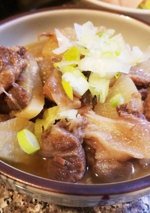 牛すじ煮★甘さ控えめにんにく醤油ver.-レシピのメイン写真