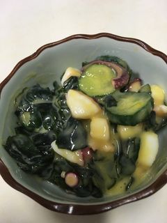 タコの酢味噌和え-レシピのメイン写真