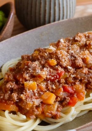 野菜のうま味たっぷり♪ミートソース-レシピのメイン写真