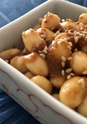 ごま酢みそで☆和える大豆-レシピのメイン写真