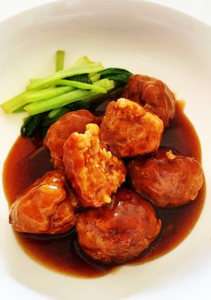 たっぷりソースの肉団子-レシピのメイン写真