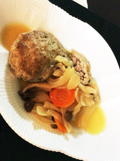 野菜も取れる!和風煮込みハンバーグ-レシピのメイン写真