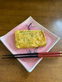 モロヘイヤの卵焼き-レシピのメイン写真