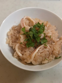 スルメイカの炊き込みご飯-レシピのメイン写真