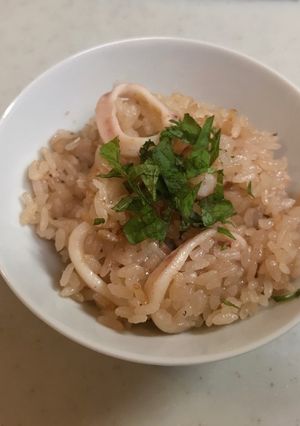スルメイカの炊き込みご飯-レシピのメイン写真