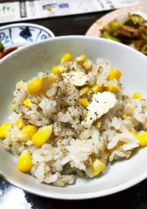とうもろこしご飯-レシピのメイン写真