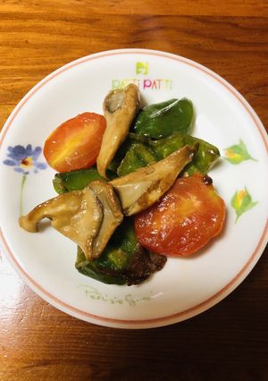 きのこと夏野菜のバターだし醤油炒め-レシピのメイン写真