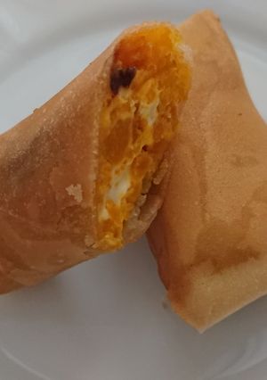 カボチャとクリームチーズの春巻き-レシピのメイン写真