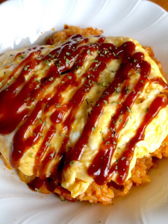 ウインナーオムライス焼肉のたれケチャップ-レシピのメイン写真