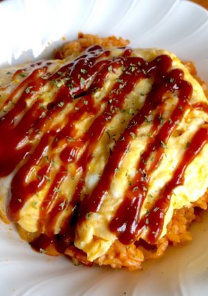 ウインナーオムライス焼肉のたれケチャップ-レシピのメイン写真