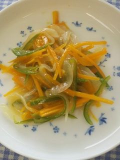 ≪離乳食後期・完了期≫野菜のせん切り炒め-レシピのメイン写真