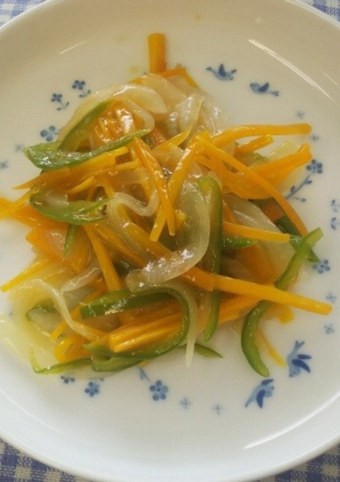 ≪離乳食後期・完了期≫野菜のせん切り炒め-レシピのメイン写真