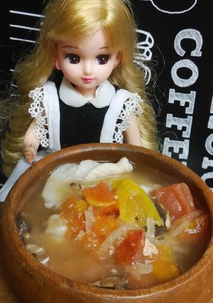 リカちゃん♡洋風？粕汁✋(◉ ω ◉｀)-レシピのメイン写真
