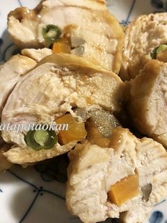 お弁当にも♬ヘルシームネ肉のゴボウ巻き-レシピのメイン写真