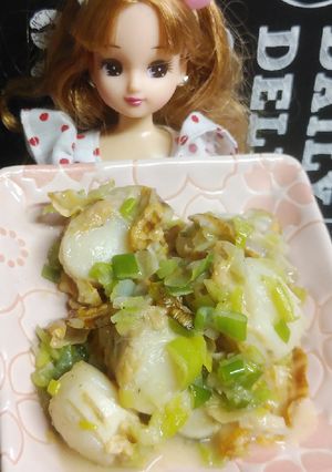 リカちゃん♡帆立のネギ塩焼き︎˙˳⋆-レシピのメイン写真