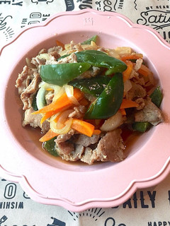 野菜たっぷり豚肉の生姜焼き お弁当に-レシピのメイン写真