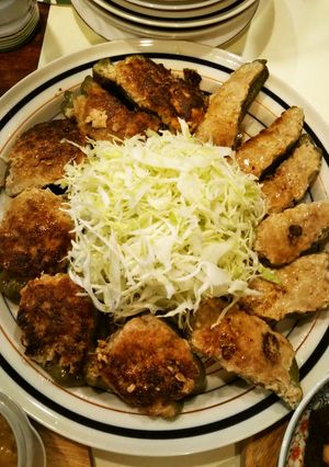 $ピーマンの肉詰め$-レシピのメイン写真