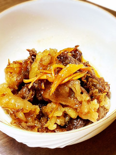 あまから牛肉のしぐれ煮-レシピのメイン写真
