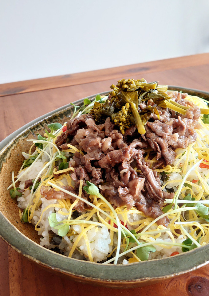 牛肉のごちそうちらし寿司-レシピのメイン写真