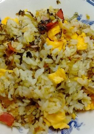 高菜とジャコのチャーハン-レシピのメイン写真