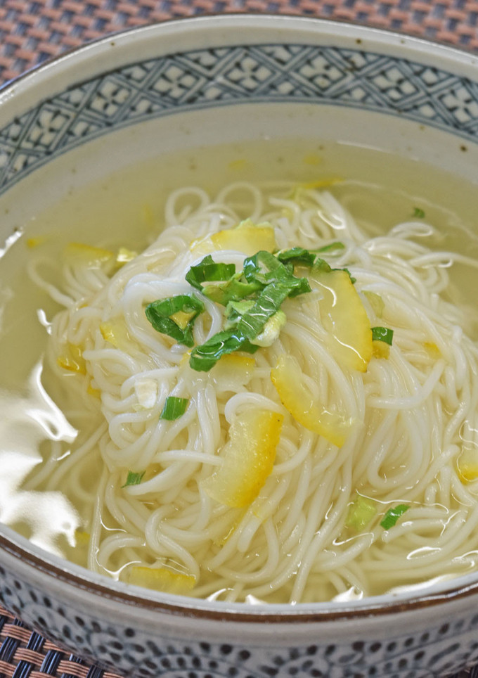 アレンジ♪和風ゆずあんかけそうめん-レシピのメイン写真