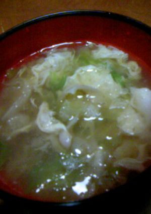 低カロ満腹かき玉汁パート２-レシピのメイン写真