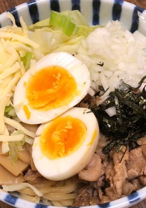 ジャンク系まぜそば~新宿2丁目風-レシピのメイン写真