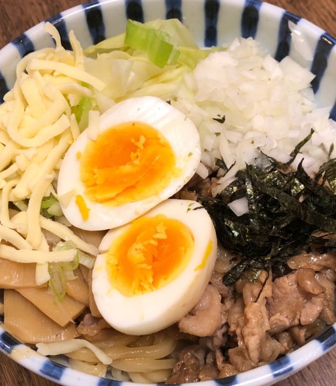 ジャンク系まぜそば～新宿2丁目風-レシピのメイン写真