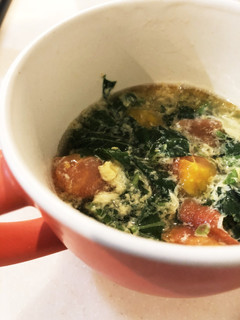 モロヘイヤとトマトのスープ-レシピのメイン写真